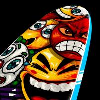Tidal Rave NEON Inflatable Paddle Board 10’ 6